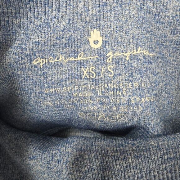 Spiritual Gangster Athletic Top/Bottom Duo - Size XS/S - Picture 6 of 6